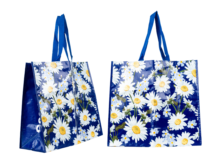 Piping sewing woven bag