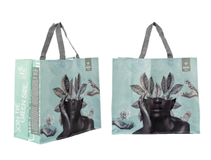 Side/corner sewing woven bag