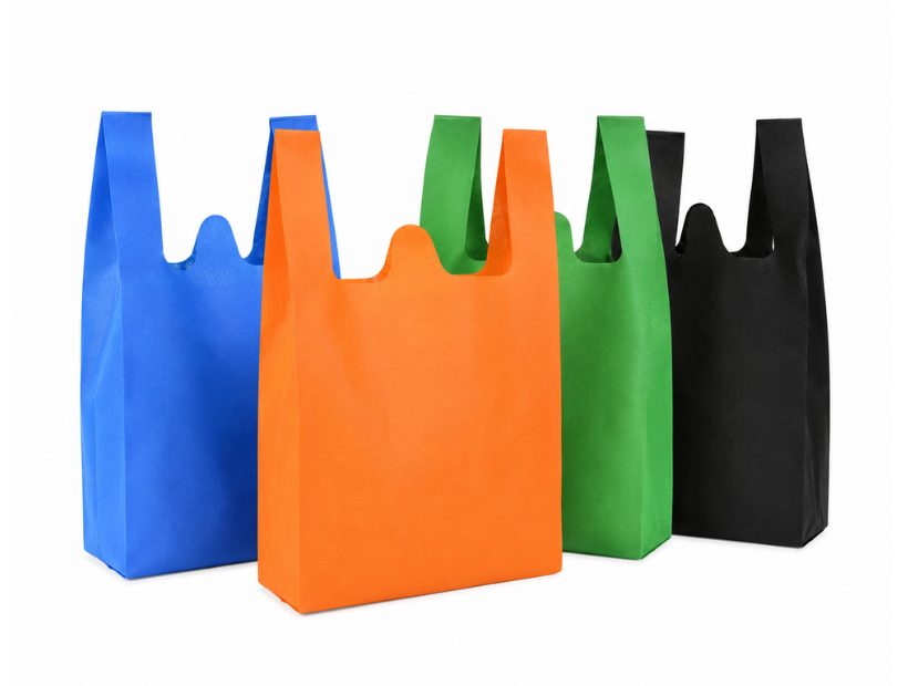Non-woven T-shirt bags