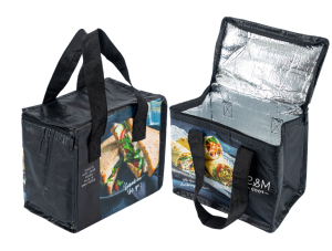 cooler bag with zipper