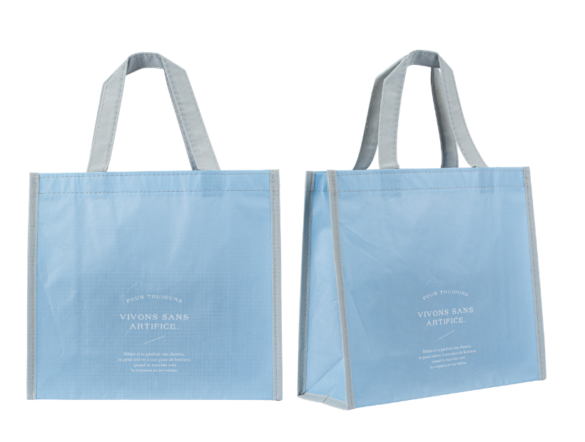 Piping sewing non-woven bag